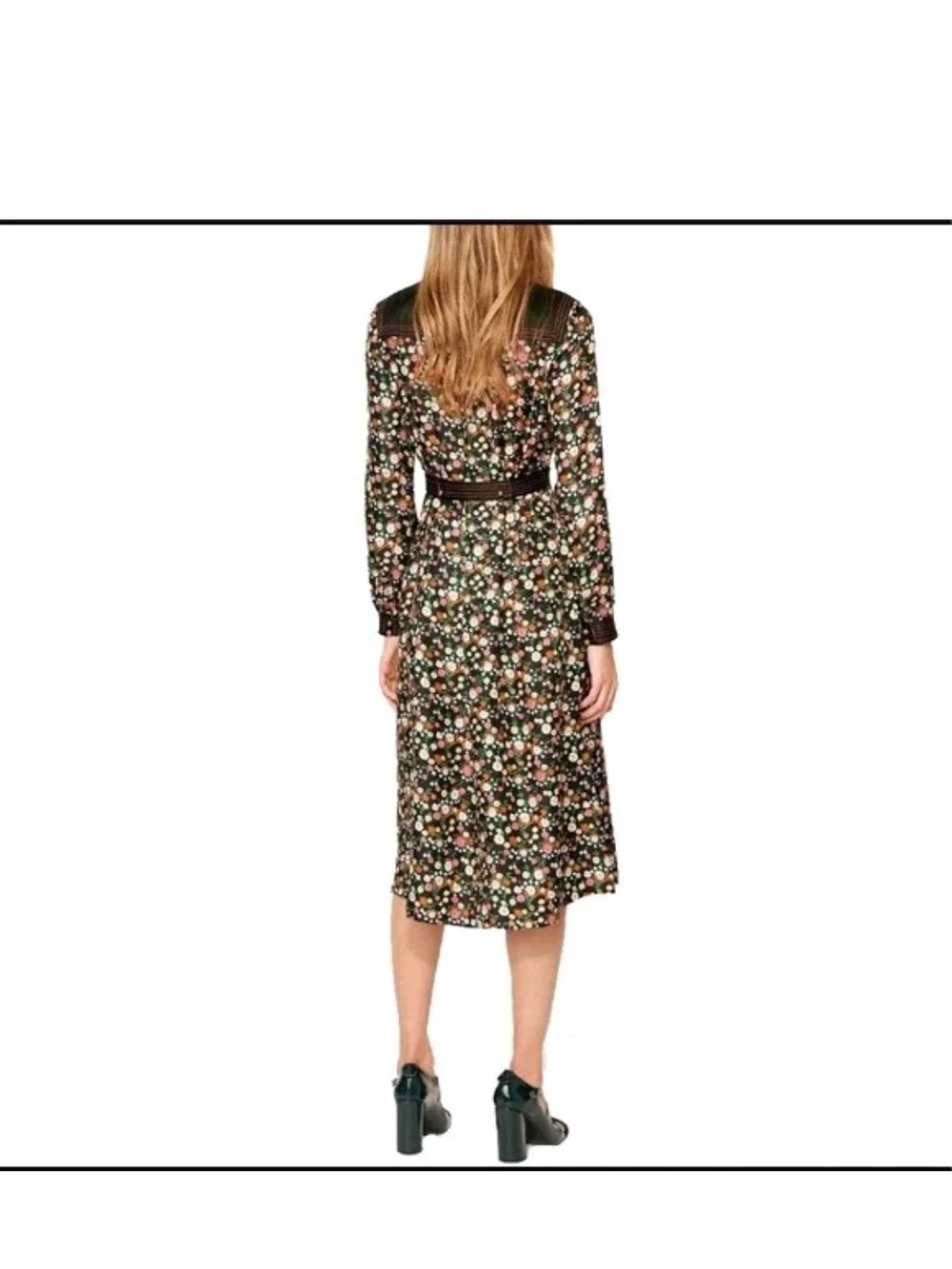 Tory Burch Silk Long-Sleeve Dress